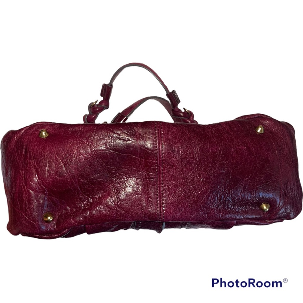 Chloé leather shoulder bag. Purple leather - Picture 4 of 17